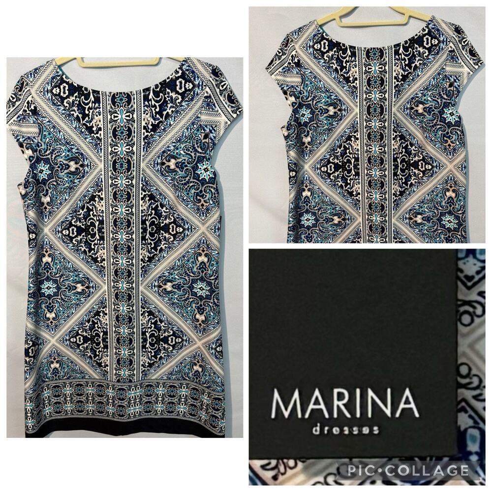 Marina Dress Mini Sheath Dress Size 12 NWT